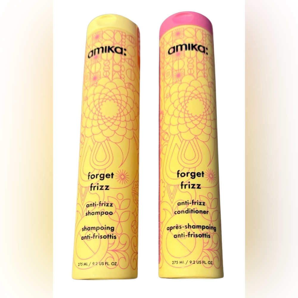 Amika Forget Frizz Shampoo & Conditioner Set